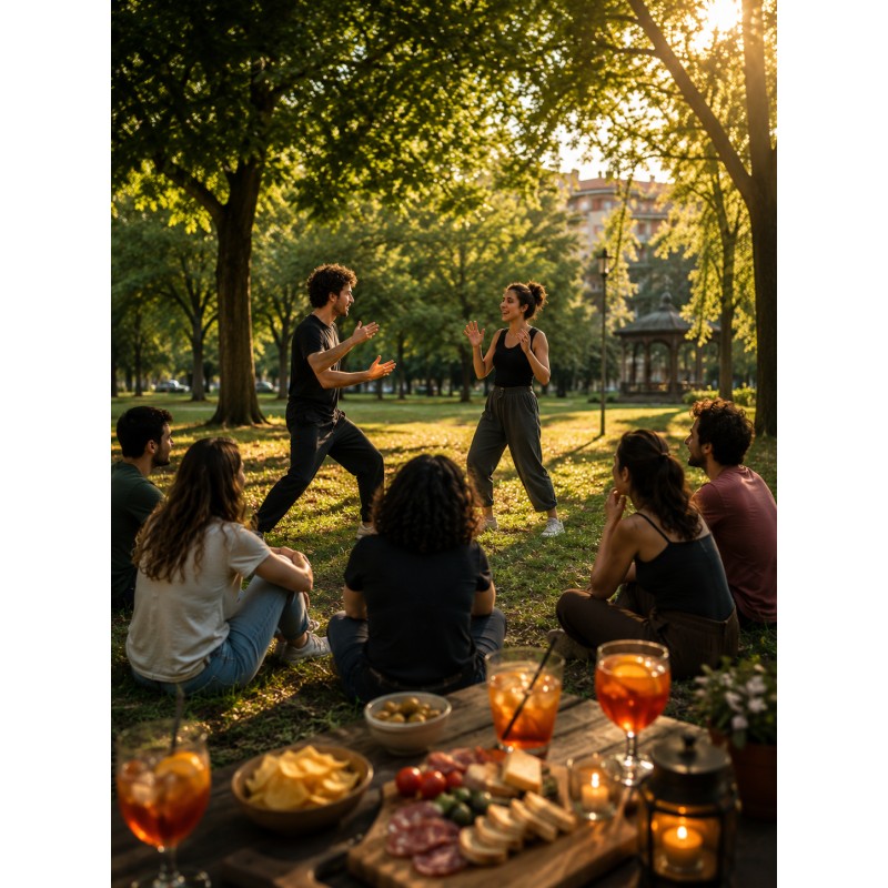 Laboratorio di Teatro al parco + Aperitivo!
