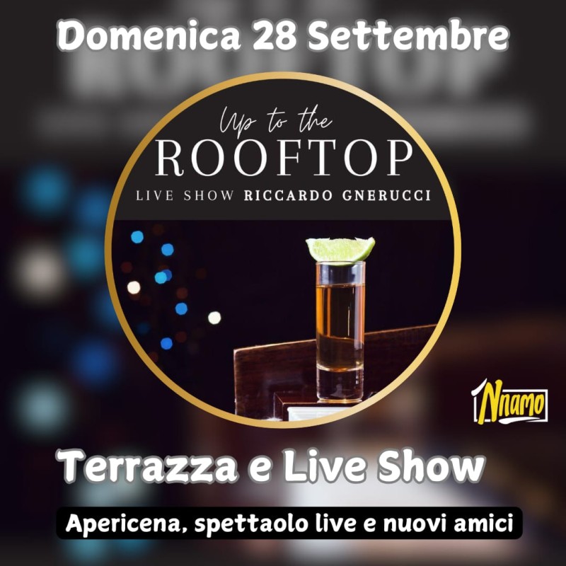 Terrazza e live show: Apericena & amicizie