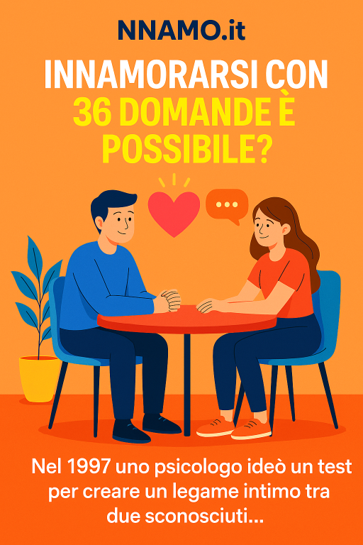 La rubrica: 36 Domande per Innamorarsi: Scienza, Emozioni e un Pizzico di Magia